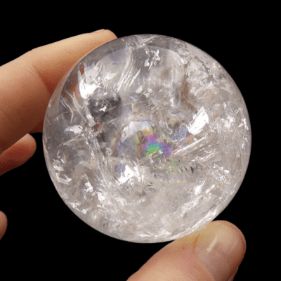 Clear Quartz Sphere (50mm) - Image 4