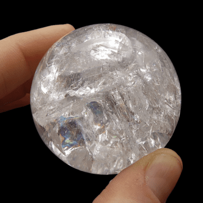 Clear Quartz Sphere (50mm) - Image 4