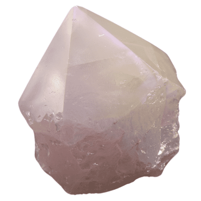 Aura Rose Quartz Cut Base Point (55mm) - Image 2