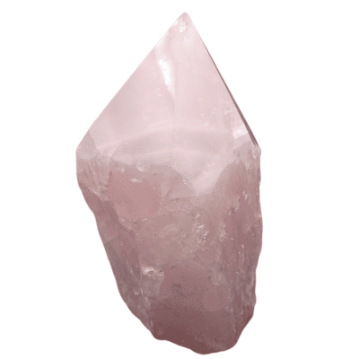 Rose Quartz Cut Base Point (95mm) - Image 3