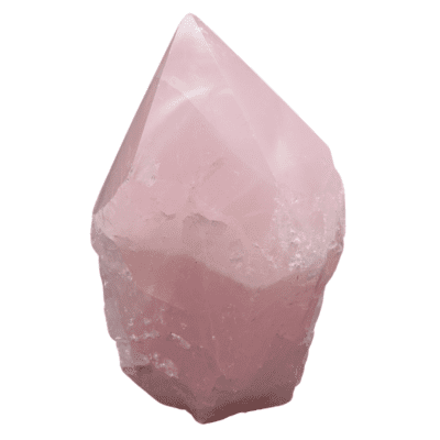 Rose Quartz Cut Base Point (95mm) - Image 2