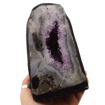 Druzy Amethyst Cut Base Geode (1.7KG) - Image 5