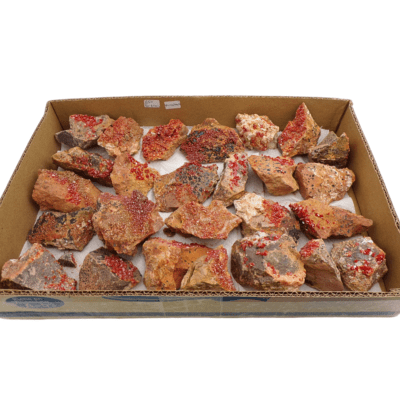 Vanadanite Pieces Tray Deal (26 pcs) - Image 2