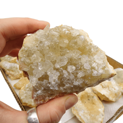 Calcite Druze Pieces Tray Deal (20 pcs) - Image 4