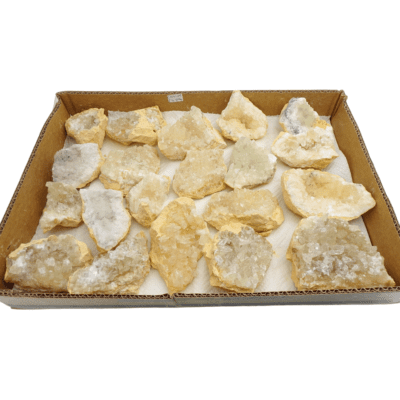 Calcite Druze Pieces Tray Deal (20 pcs) - Image 2