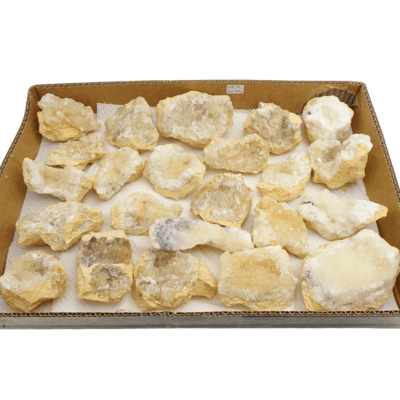 Calcite Druze Pieces Tray Deal (23 pcs) - Image 2