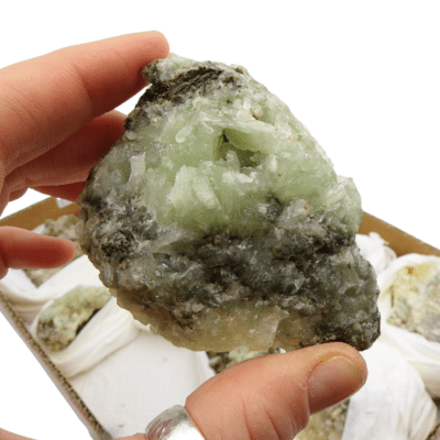 Prehnite Clusters Tray Deal (16 pcs) - Image 5