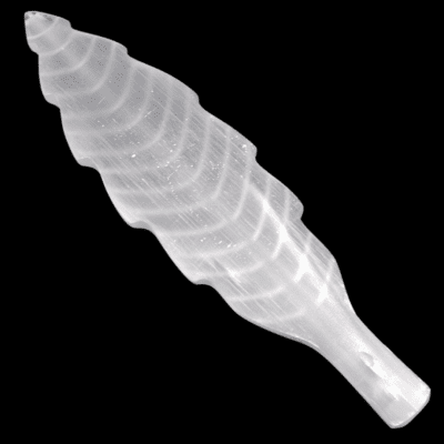 25cm Selenite Feather - Image 3