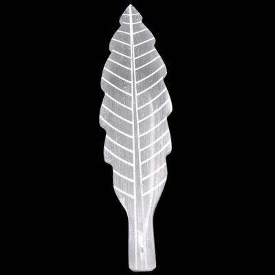 25cm Selenite Feather - Image 2