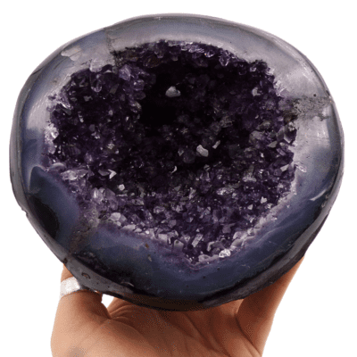 Druzy Amethyst Cave Bowl (1.9KG) - Image 6