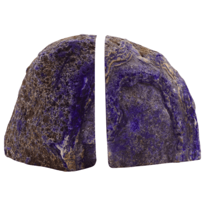 Purple Agate Bookends (120mm x 200mm) - Image 4