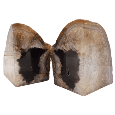 Natural Agate Bookends (200mm x 100mm) - Image 3