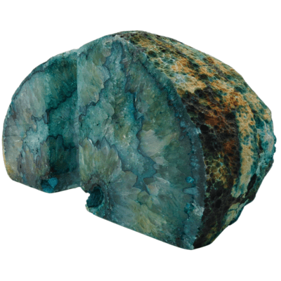 Teal Agate Bookends (160mm x 100mm) - Image 2