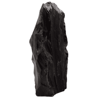 Black Obsidian Natural Cut Base Tower (1KG) - Image 3