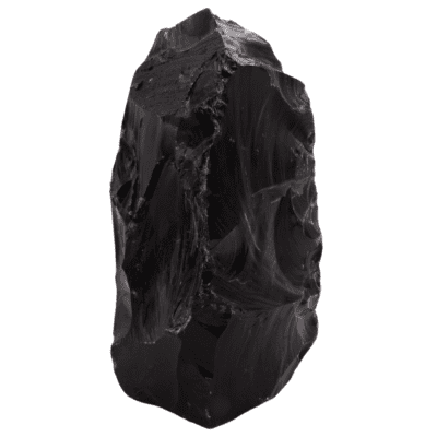 Black Obsidian Natural Cut Base Tower (1.4KG) - Image 3