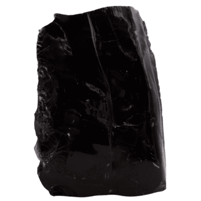 Black Obsidian Natural Cut Base Tower (1.4KG) - Image 2