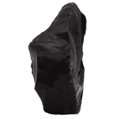 Black Obsidian Natural Cut Base Tower (1.1KG) - Image 2