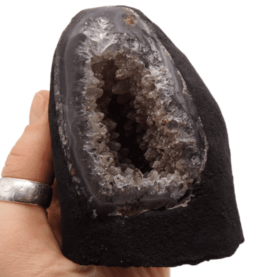 Amethyst Cut Base Geode (90mm x 70mm) - Image 4