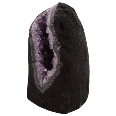 Amethyst Cut Base Geode (100mm x 65mm) - Image 3