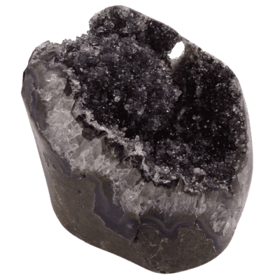 Midnight Amethyst Druze Formation (594g) - Image 2