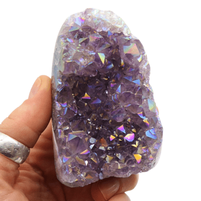 Aura Amethyst Druze Formation (262g) - Image 4