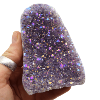 Aura Amethyst Druze Formation (308g) - Image 3