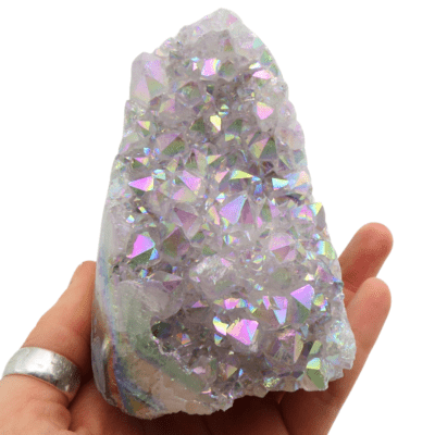 Aura Amethyst Druze Formation (700g) - Image 4