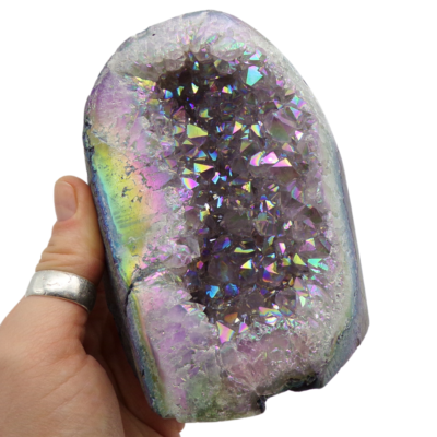 Aura Amethyst Druze Formation (844g) - Image 4