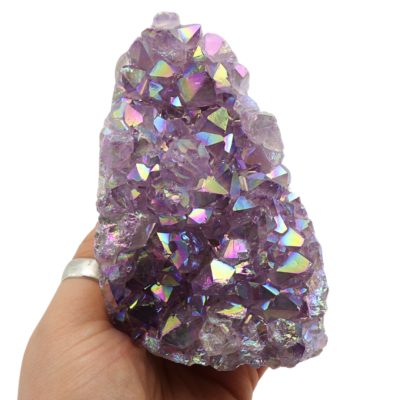 Aura Amethyst Druze Formation (830g) - Image 4