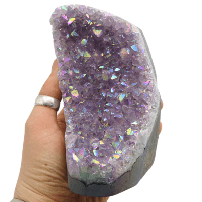 Aura Amethyst Druze Formation (962g) - Image 4