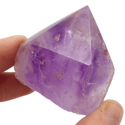 Inclusions Amethyst Cut Base Point (48mm) - Image 4