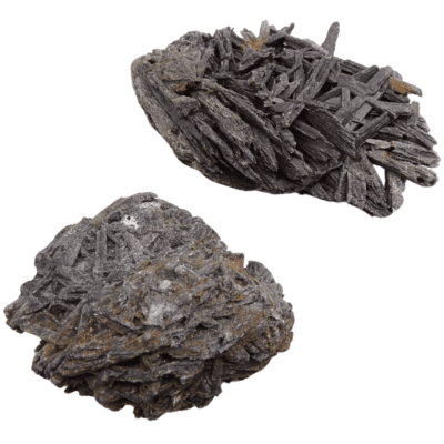 Black Kyanite Clusters x 2 (306g) - Image 2