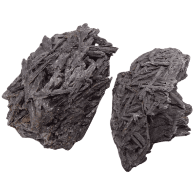 Black Kyanite Clusters x 2 (308g) - Image 2