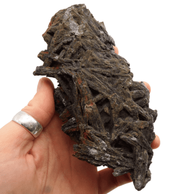 Black Kyanite Cluster (268g) - Image 4