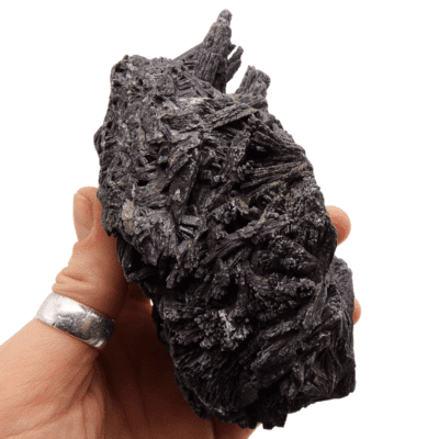 Black Kyanite Cluster (444g) - Image 4