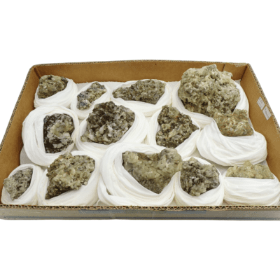 Prehnite Clusters Tray Deal (13 pcs) - Image 3