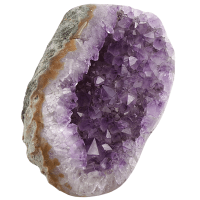 Druzy Uruguayan Amethyst Geode (624g) - Image 3