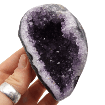 Druzy Uruguayan Amethyst Geode (180g) - Image 3