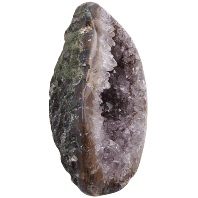 Druzy Uruguayan Amethyst Geode (414g) - Image 3