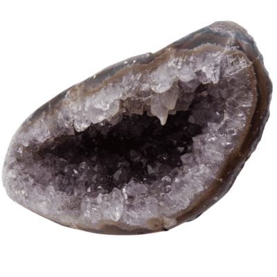 Druzy Uruguayan Amethyst Geode (414g) - Image 2