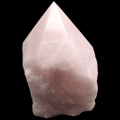 Rose Quartz Cut Base Point (90mm) - Image 2