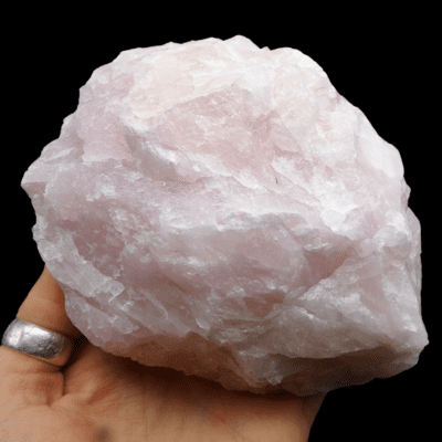 Raw Rose Quartz Chunk (1.4KG) - Image 4