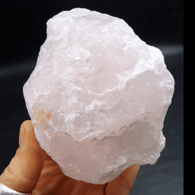 Raw Rose Quartz Chunk (766g) - Image 4