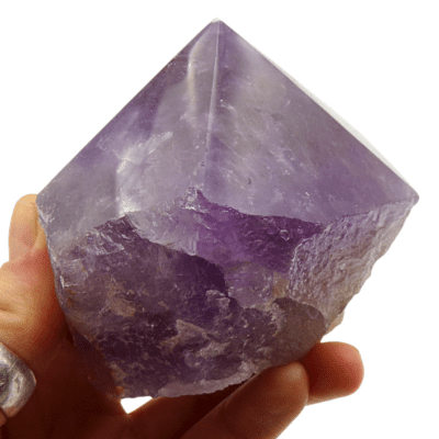 Amethyst Cut Base Point (70mm) - Image 4