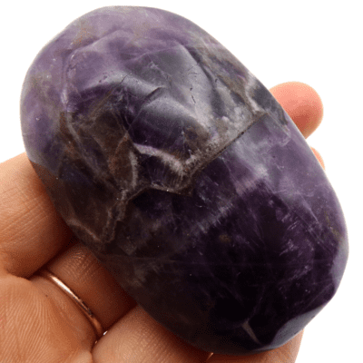 Dream Amethyst Palmstone (75mm x 45mm) - Image 4