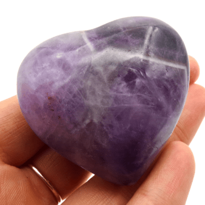 Dream Amethyst Heart (55mm x 50mm) - Image 4