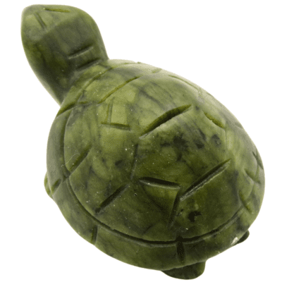 Jade Turtle Carving - Approx Dimensions: 90mm x 55mm - Image 3