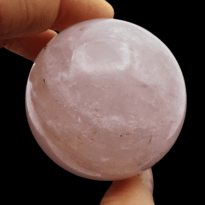 Rose Quartz Sphere (50mm) - Image 4