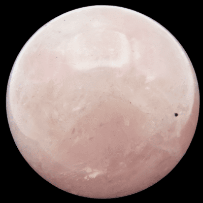 Rose Quartz Sphere (52mm) - Image 3