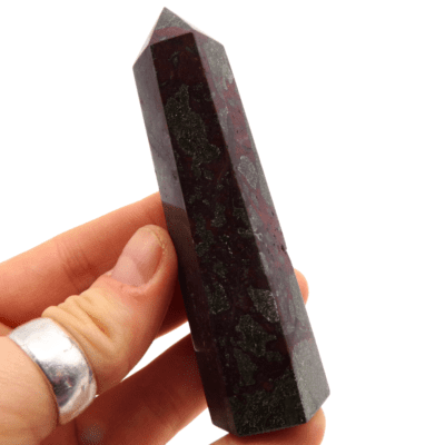 Dragons Blood Japser Polished Point (95mm) - Image 4